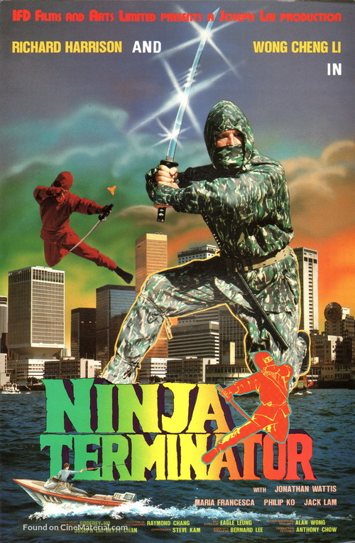 Ninja Terminator - Movie Poster