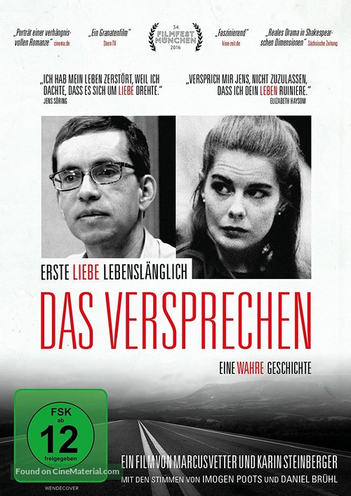 Das Versprechen - German DVD movie cover