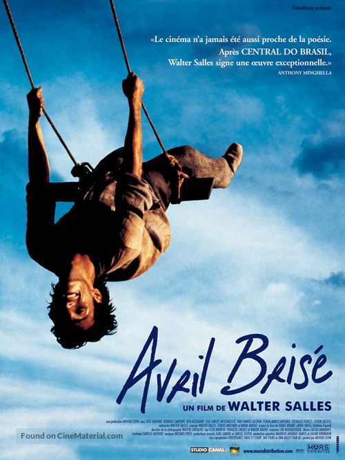 Abril Despeda&ccedil;ado - French Movie Poster