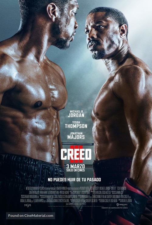 Creed III - Spanish Movie Poster