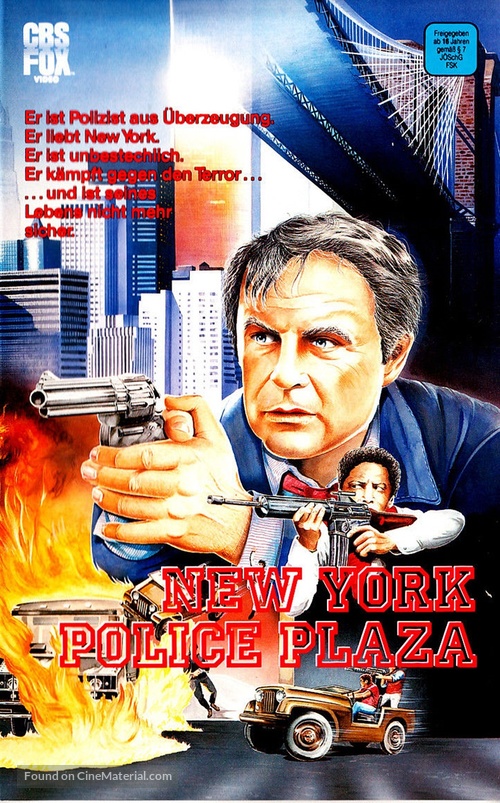One Police Plaza - German VHS movie cover