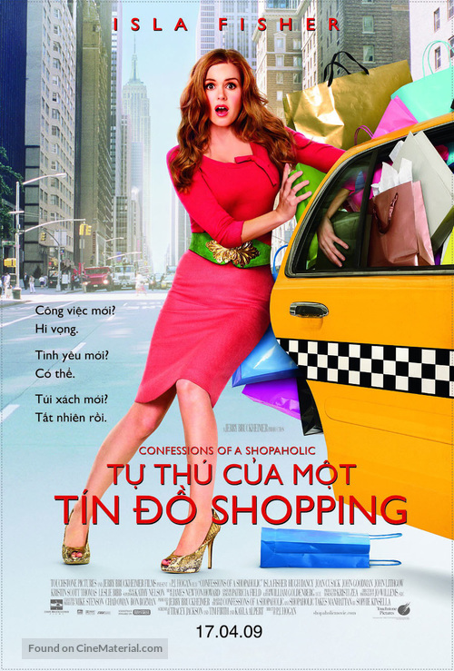 Confessions of a Shopaholic - Vietnamese Movie Poster