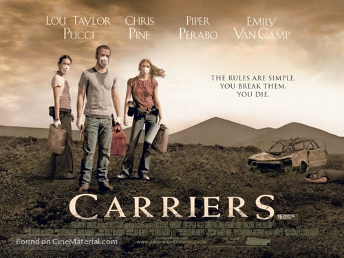 Carriers - British Movie Poster