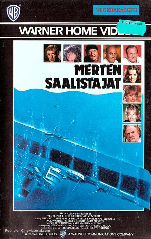 Beyond the Poseidon Adventure - Finnish VHS movie cover