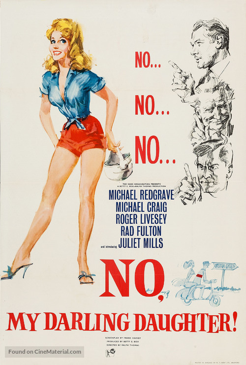 No My Darling Daughter - Movie Poster