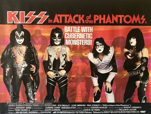 KISS Meets the Phantom of the Park - British Movie Poster