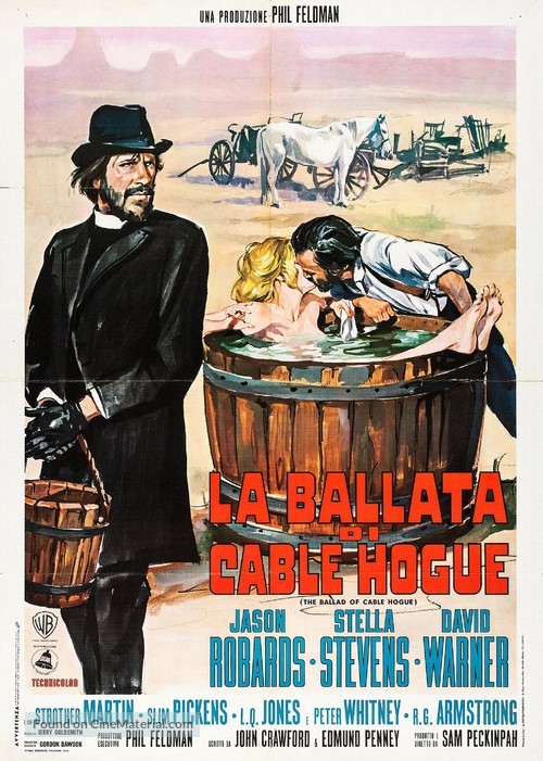 The Ballad of Cable Hogue - Italian Movie Poster