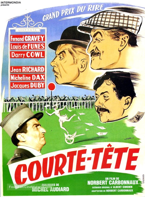 Courte t&ecirc;te - French Movie Poster