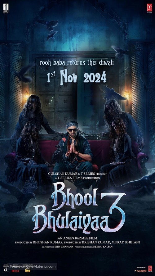 Bhool Bhulaiyaa 3 - Indian Movie Poster