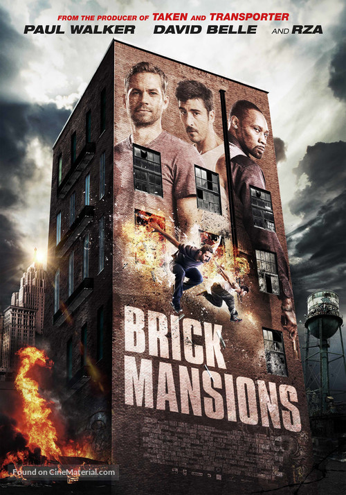 Brick Mansions - Dutch Movie Poster