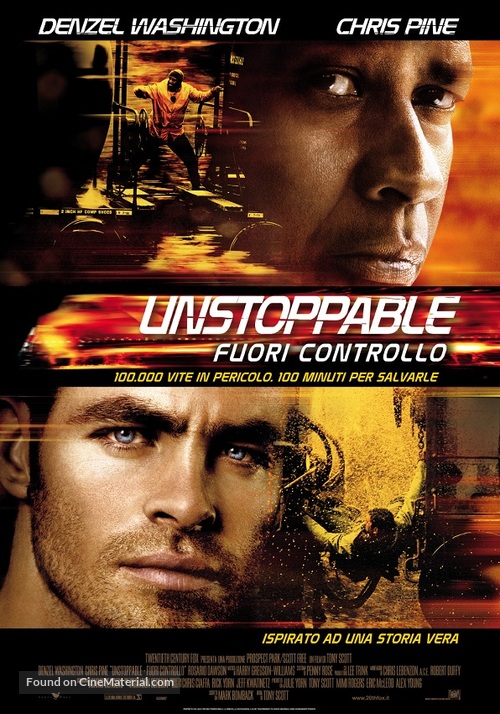 Unstoppable - Italian Movie Poster