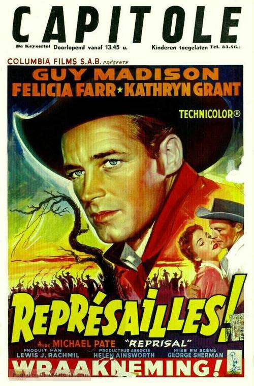 Reprisal! - Belgian Movie Poster