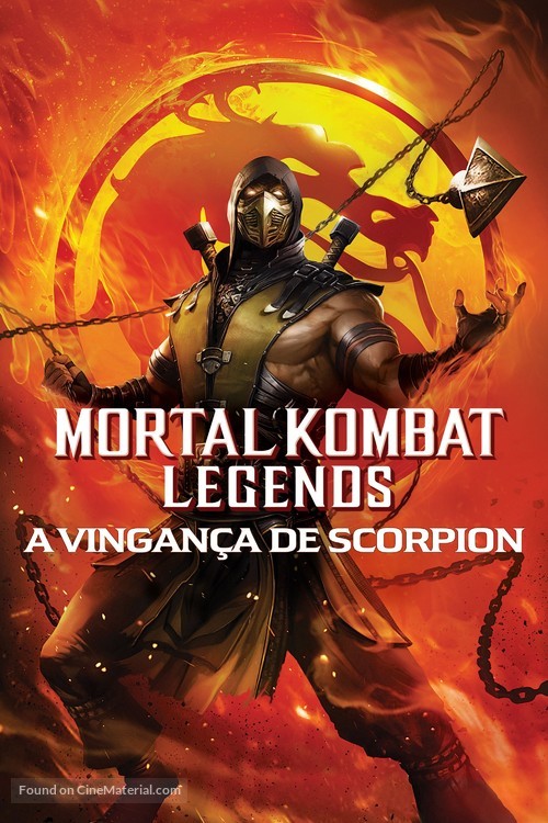 Mortal Kombat Legends: Scorpions Revenge - Brazilian Movie Cover