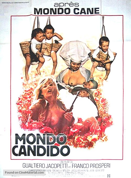 Mondo candido - French Movie Poster