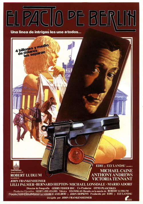 The Holcroft Covenant - Spanish Movie Poster