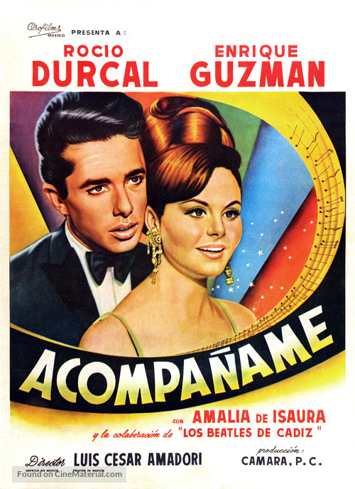 Acomp&aacute;&ntilde;ame - Mexican Movie Poster