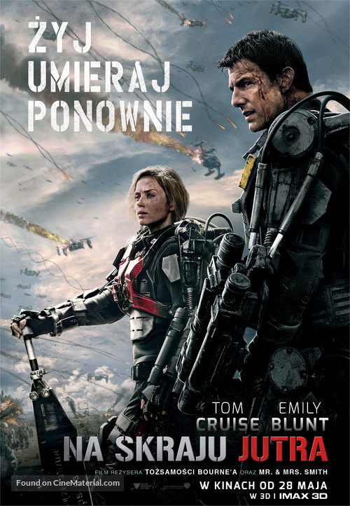 Edge of Tomorrow - Polish Movie Poster