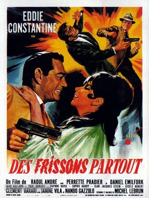 Des frissons partout - French Movie Poster