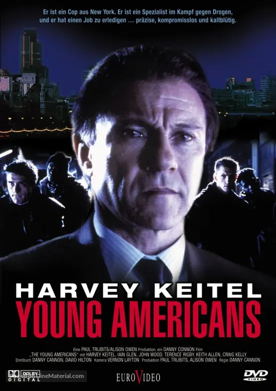 The Young Americans (1993) German dvd movie cover