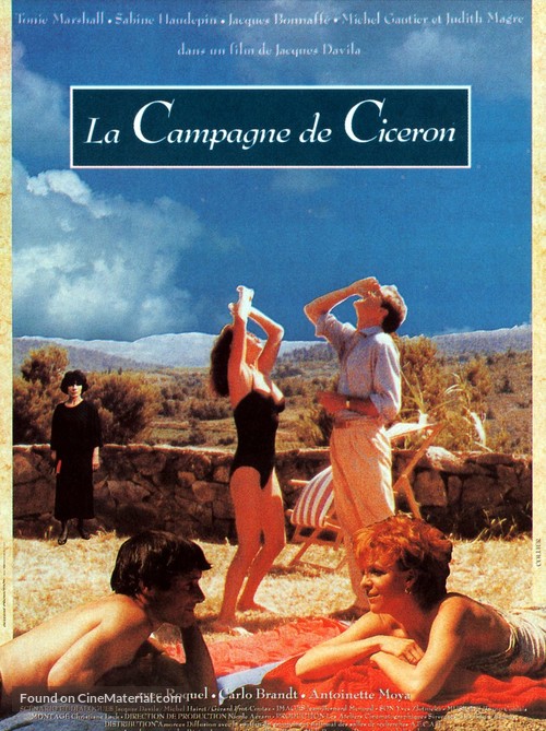La campagne de Cic&eacute;ron - French Movie Poster