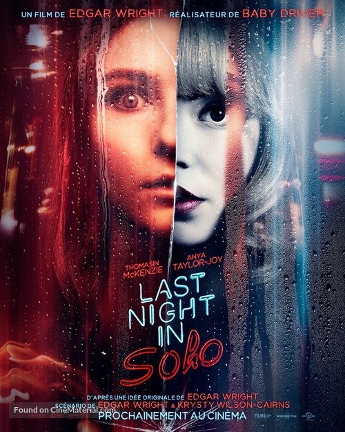 Last Night in Soho - French Movie Poster