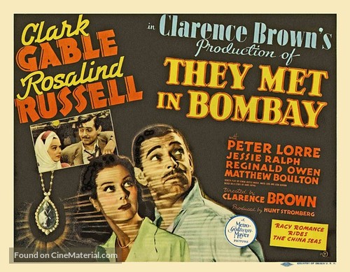 They Met in Bombay - Movie Poster