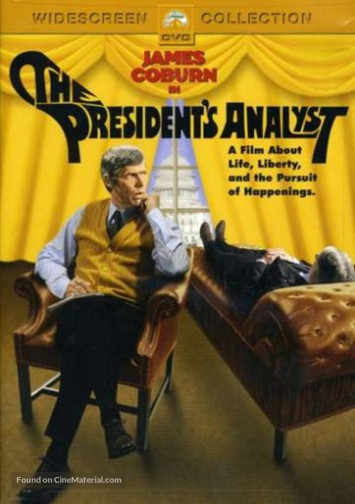 The President&#039;s Analyst - DVD movie cover