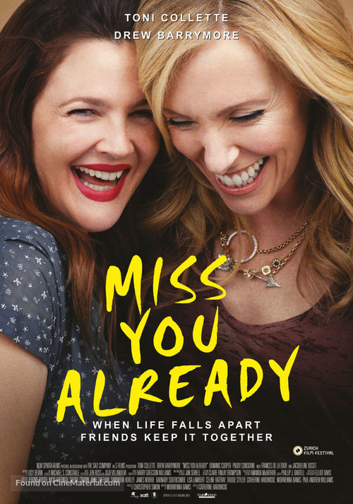 Miss You Already - Swiss Movie Poster