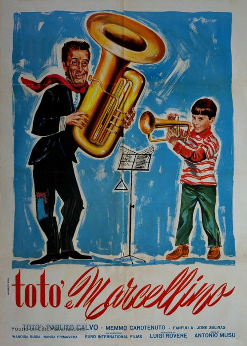 Tot&ograve; e Marcellino - Italian Movie Poster