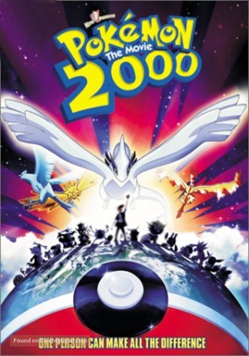 Pok&eacute;mon: The Movie 2000 - DVD movie cover