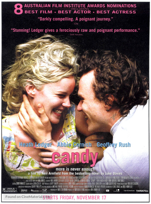 Candy - Advance movie poster