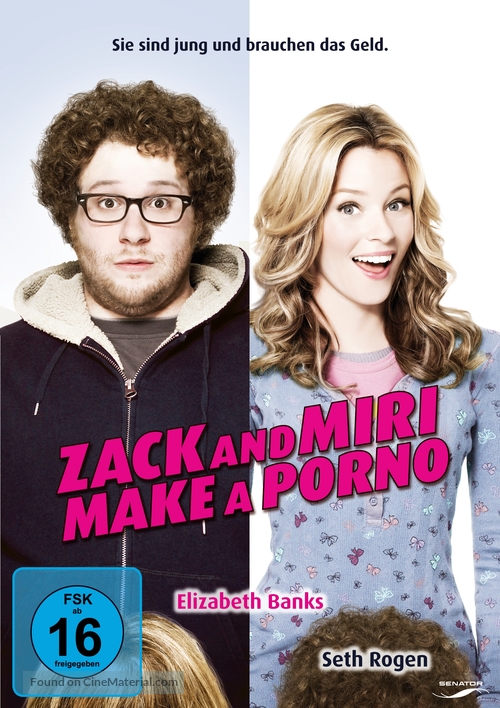 Zack and Miri Make a Porno - German DVD movie cover