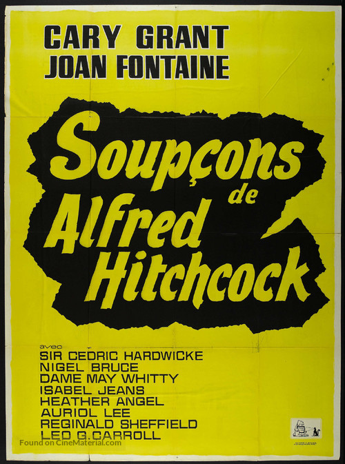 Suspicion - French Movie Poster