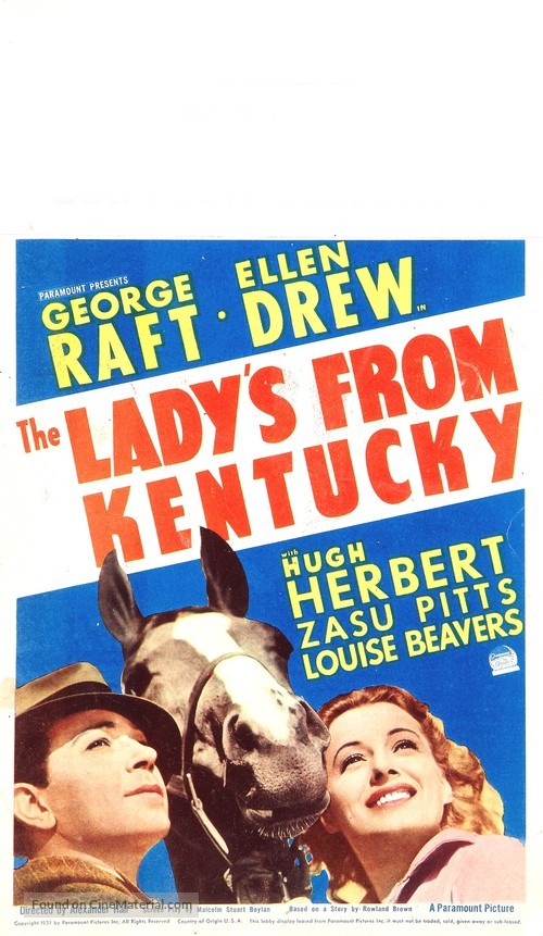 The Lady&#039;s from Kentucky - Movie Poster