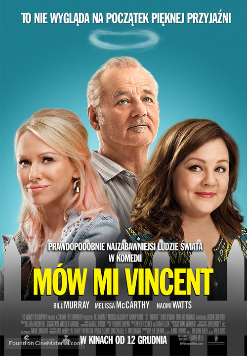 St. Vincent - Polish Movie Poster