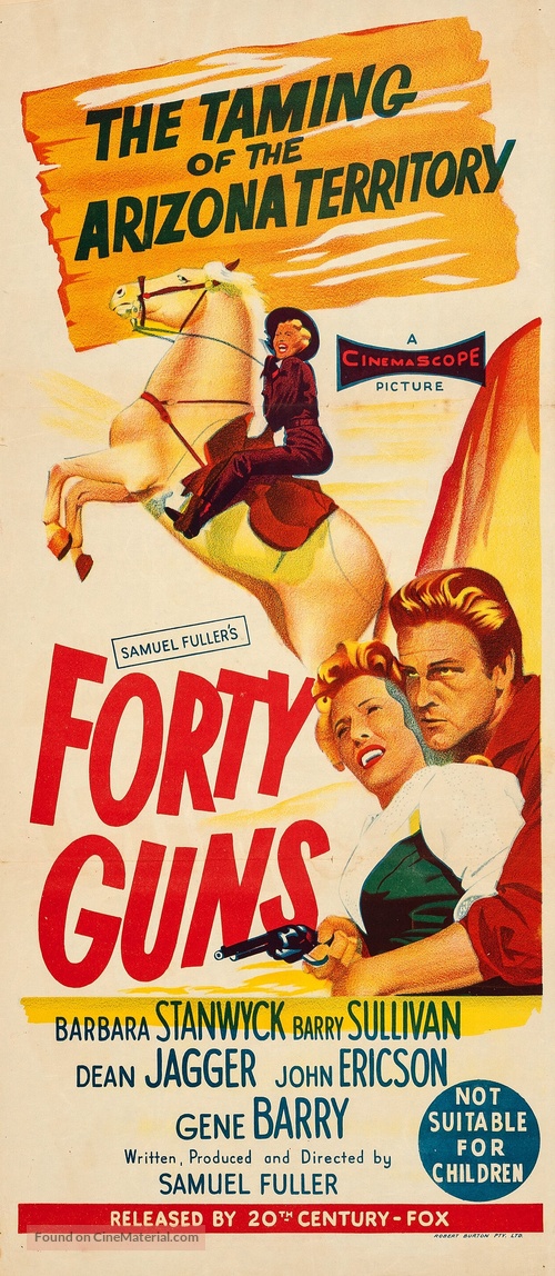 Forty Guns - Australian Movie Poster