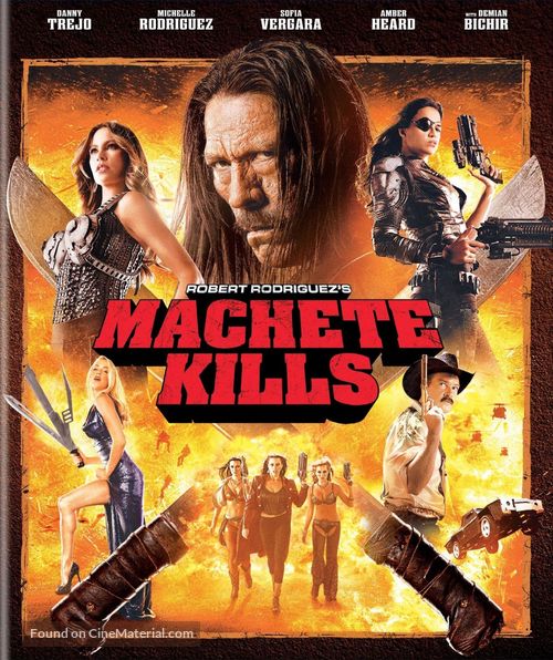 Machete Kills - Blu-Ray movie cover