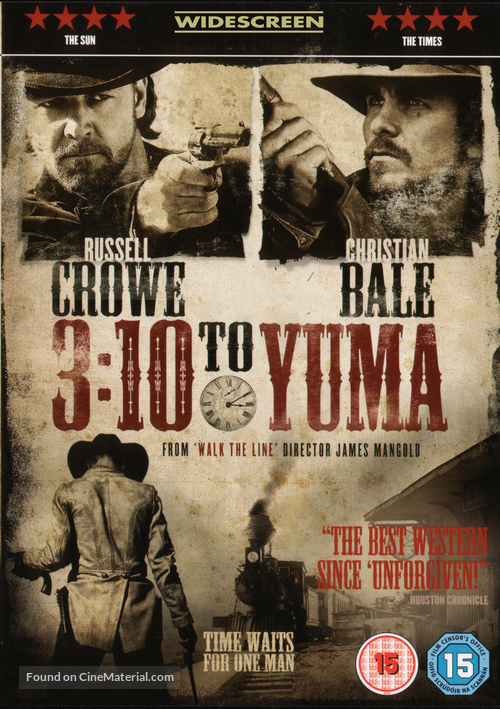 3:10 to Yuma - British DVD movie cover