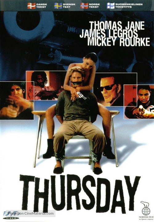 Thursday - Danish DVD movie cover