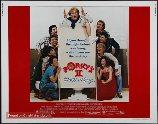 Porky's II: The Next Day (1983) movie poster