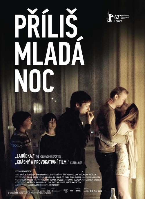 Pr&iacute;lis mlad&aacute; noc - Czech Movie Poster