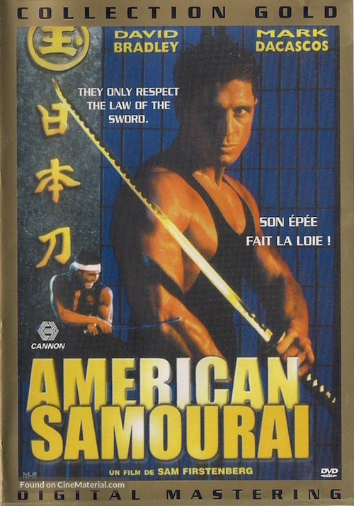American Samurai - Belgian Movie Cover
