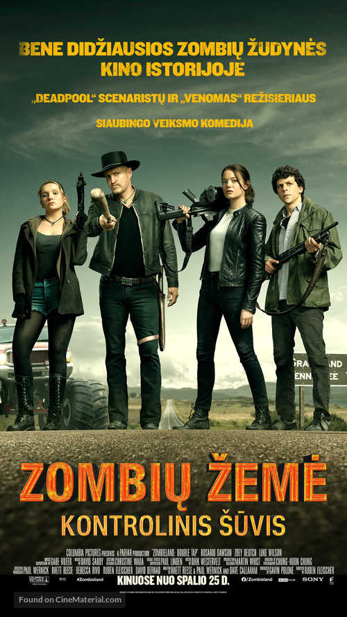 Zombieland: Double Tap - Lithuanian Movie Poster