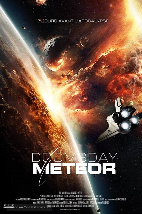 Doomsday Meteor - French Movie Poster