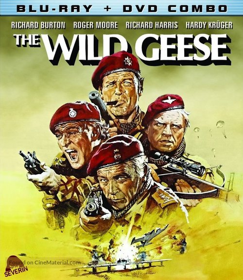 The Wild Geese - Blu-Ray movie cover