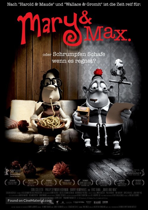 Mary and Max - German Movie Poster