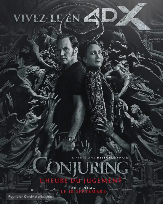 The Conjuring: Last Rites - French Movie Poster
