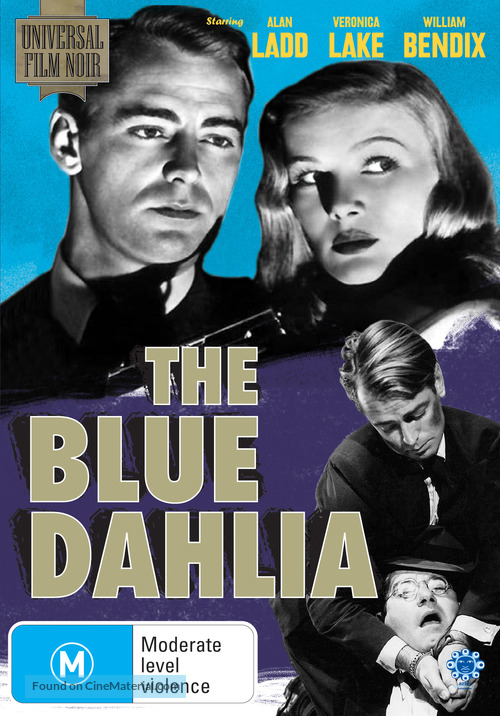 The Blue Dahlia - Australian DVD movie cover