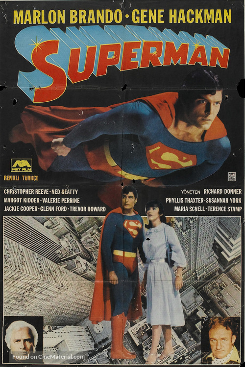 Superman - Turkish Movie Poster