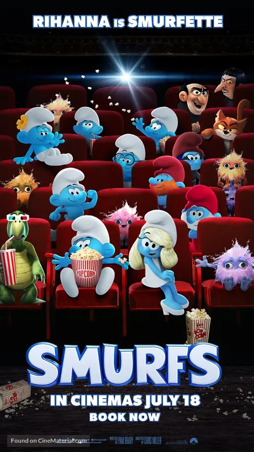 Smurfs - British Movie Poster